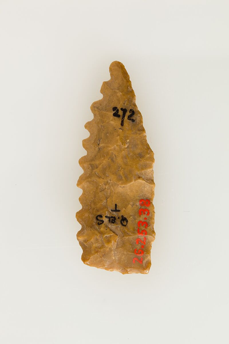 Bifacial Sickle Insert, Flint