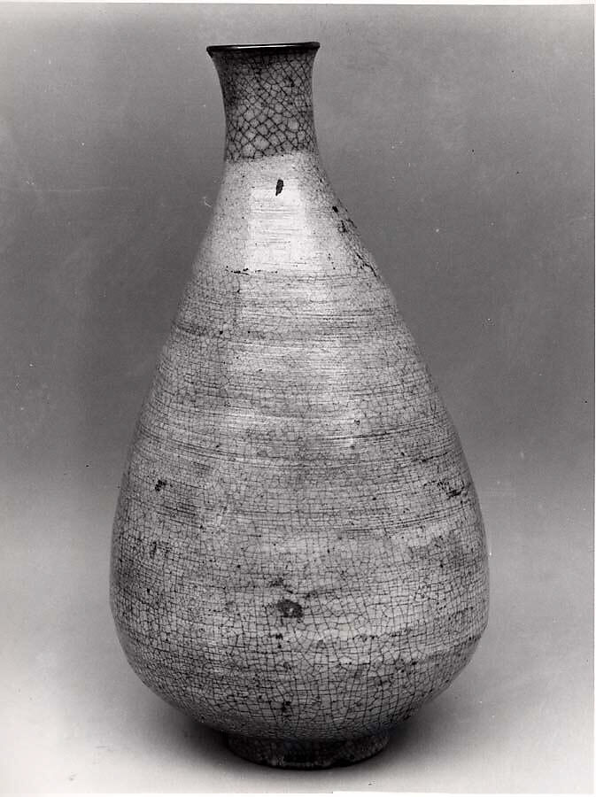 Vase, Ceramic with glaze, Korea 
