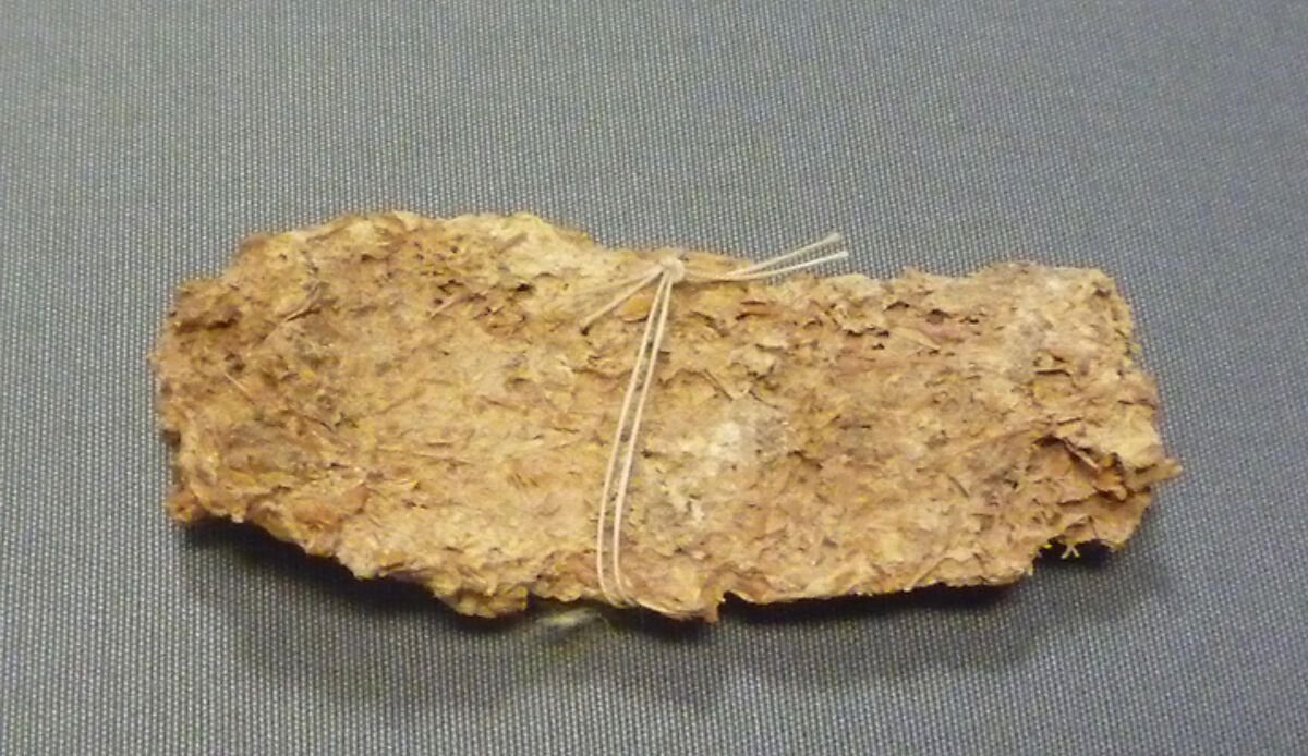 Model Bread Loaf from the Foundation Deposit for Hatshepsut's Tomb, Bread 