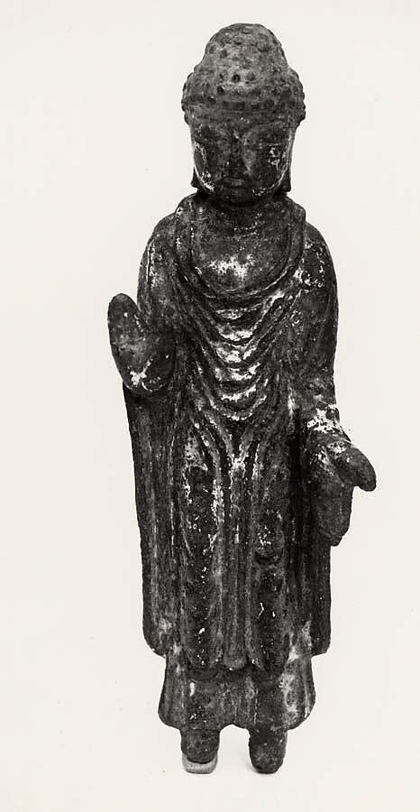 Buddha, Gilt bronze, Korea 