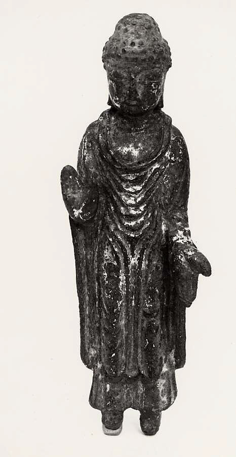 Buddha, Gilt bronze, Korea