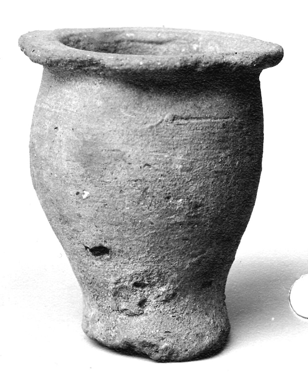 Model Jar from a Foundation Deposit, Pottery
