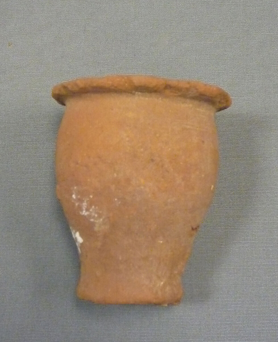 Model Jar from a Foundation Deposit, Pottery