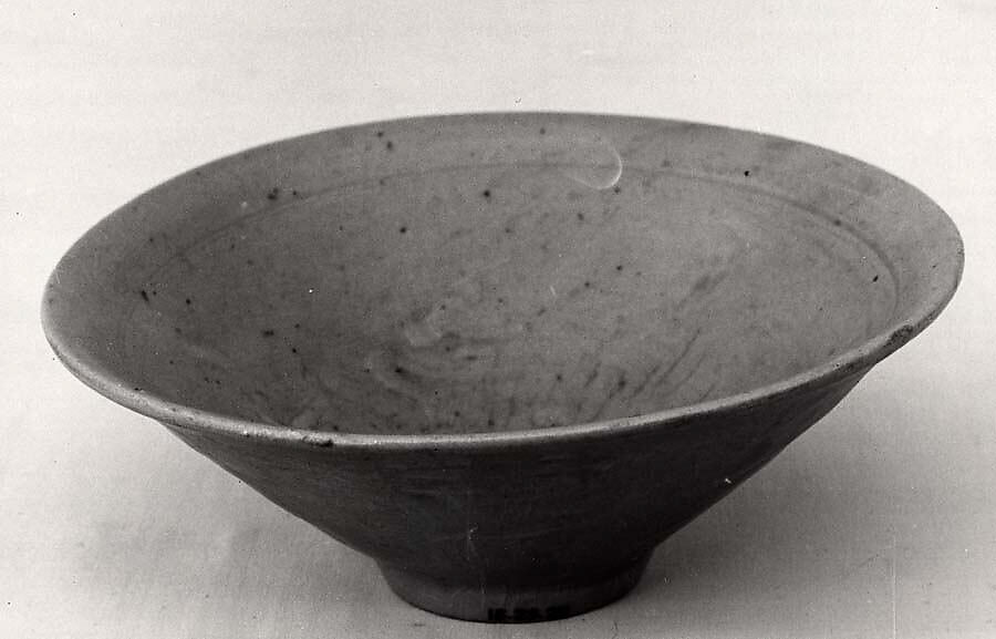 Bowl, Stoneware with mold-relief decoration under celadon glaze, Korea 