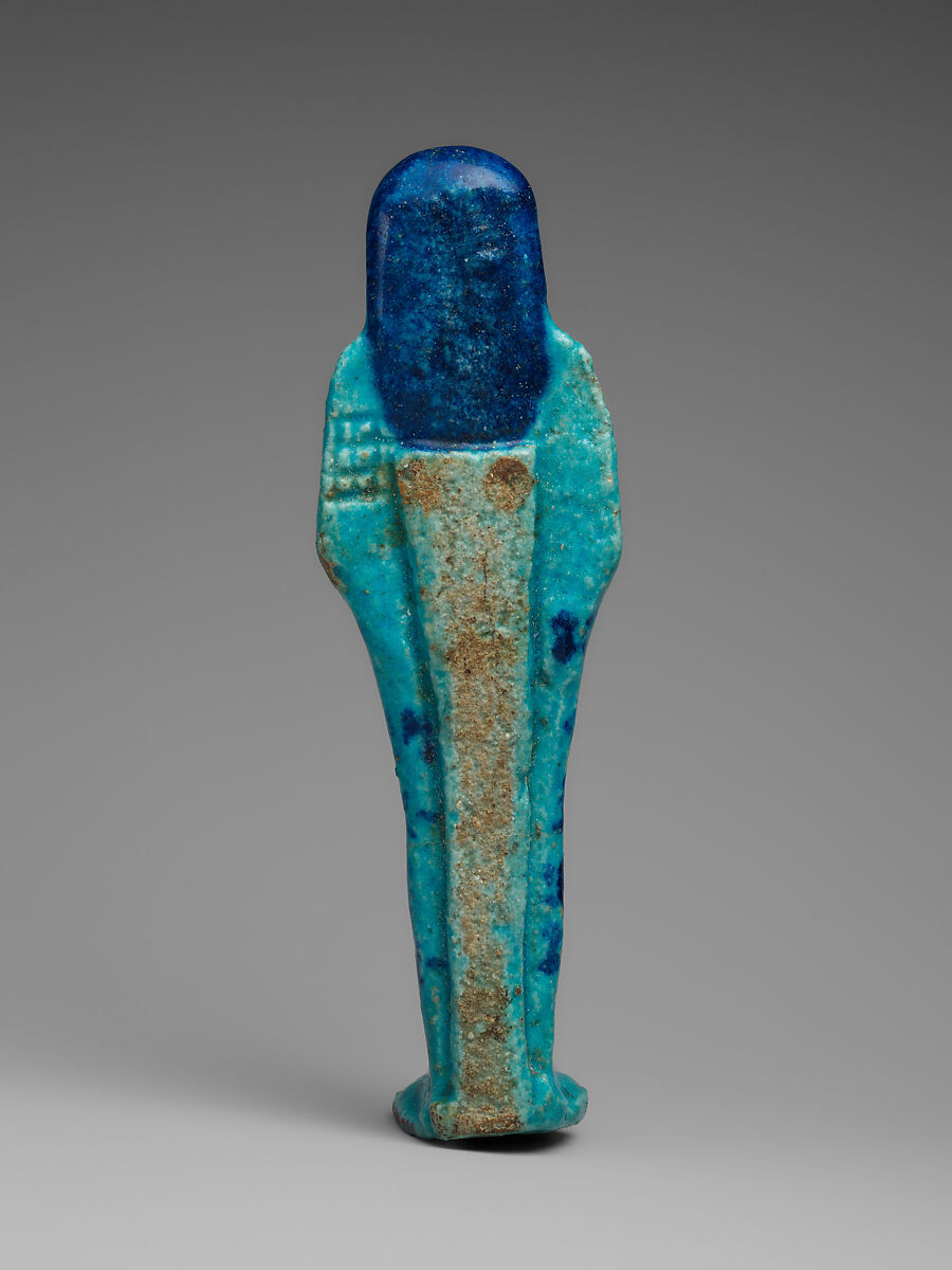 Shabti of Padinisut(?), Faience