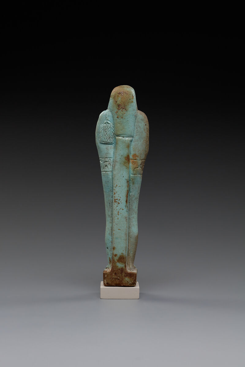 Shabti of Nesbanebdjedet, Faience