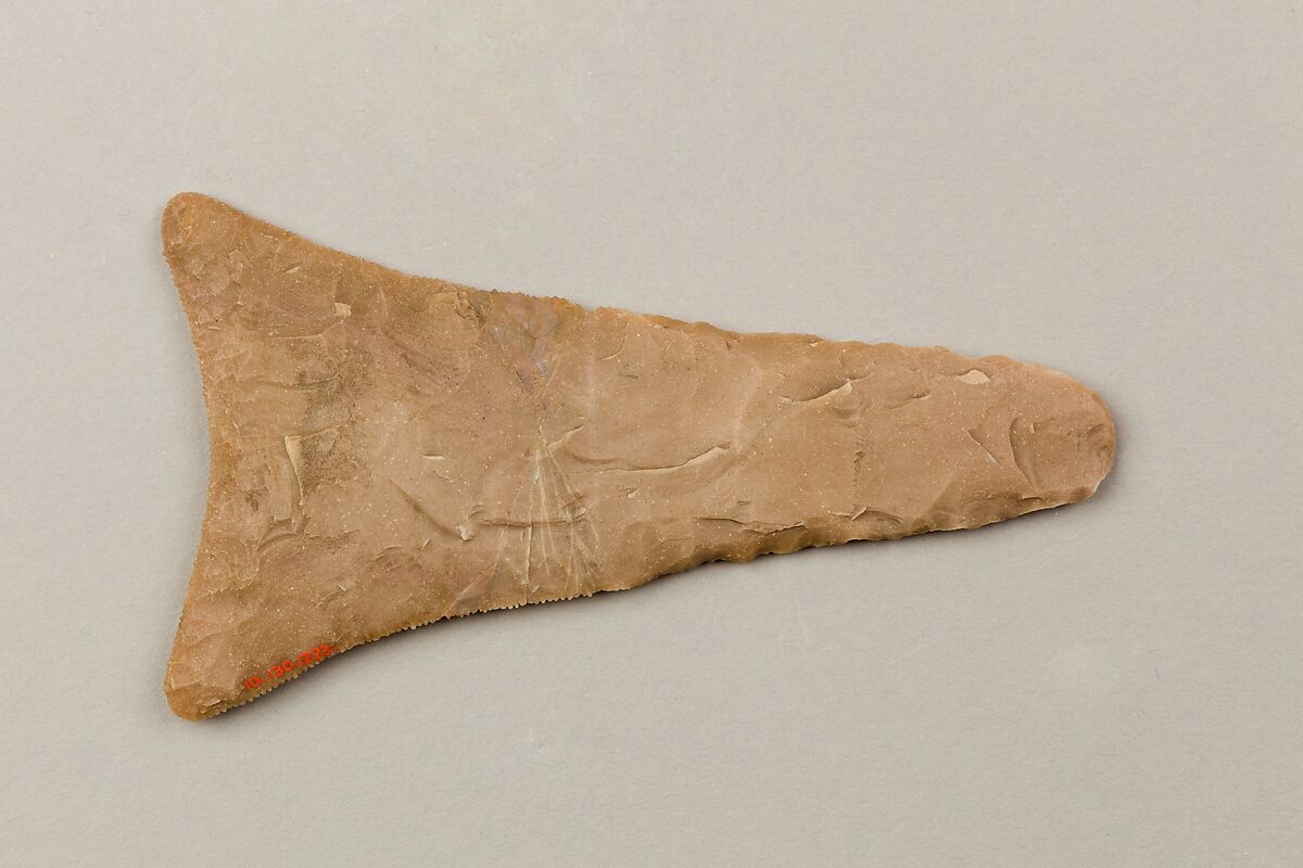 Fishtail Knife, Flint