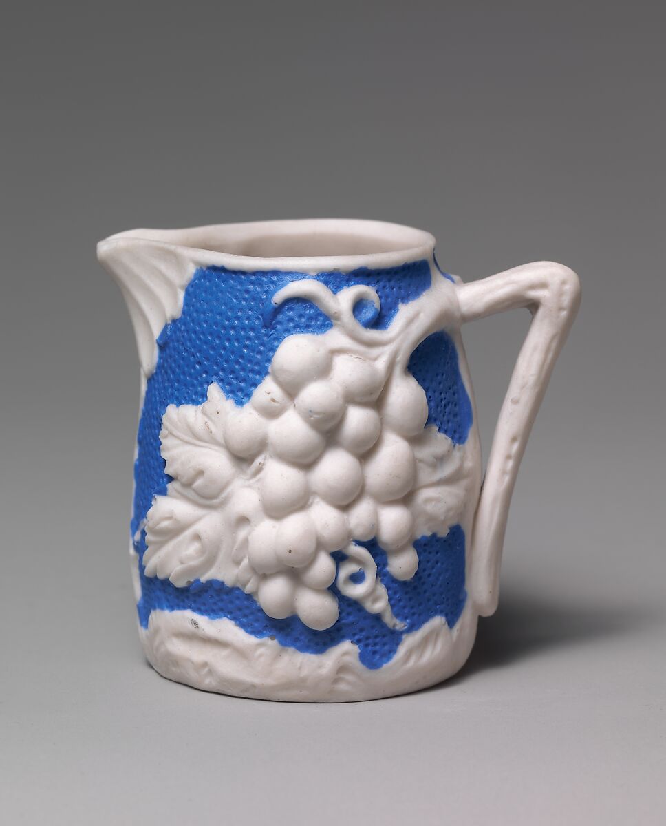 Pitcher, Parian porcelain, American 