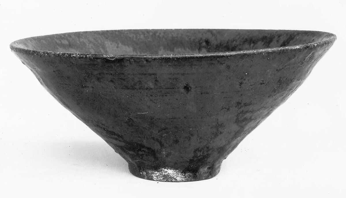 Bowl, Stoneware with iron glaze, Korea 