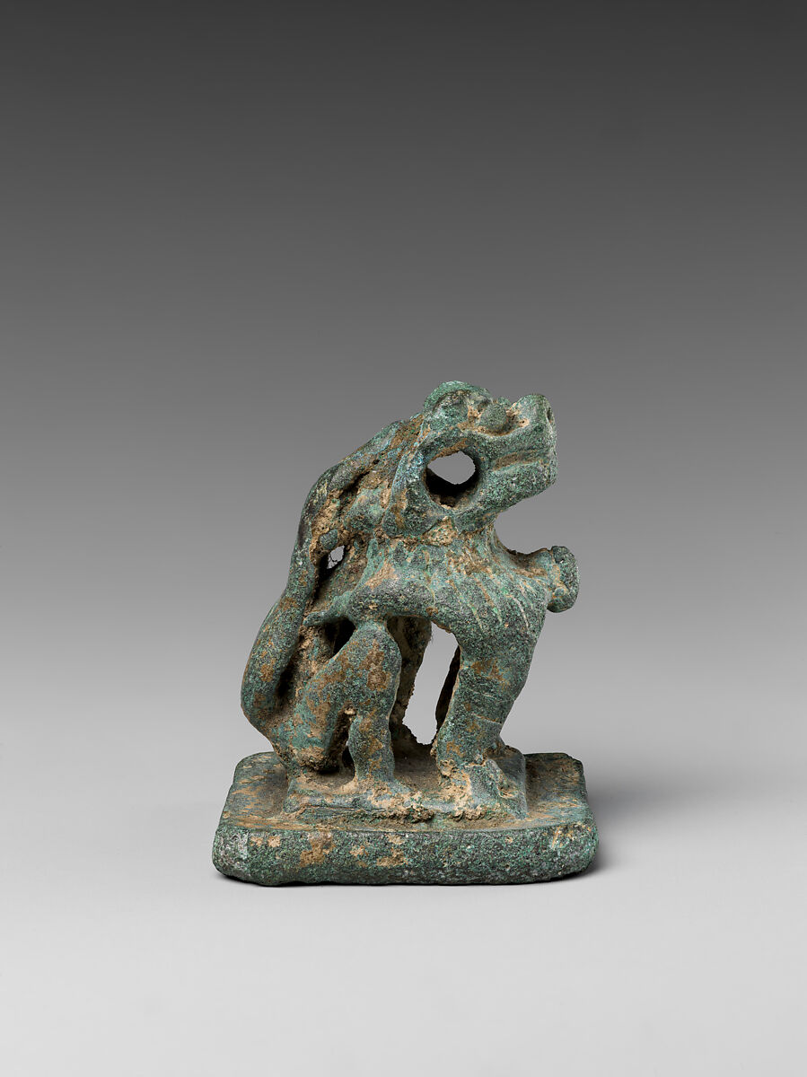 Animal-shaped seal, Bronze, Korea