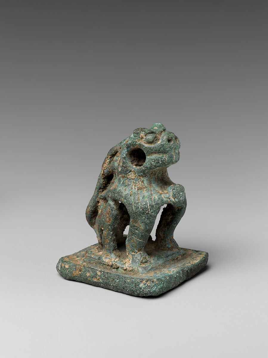 Animal-shaped seal, Bronze, Korea