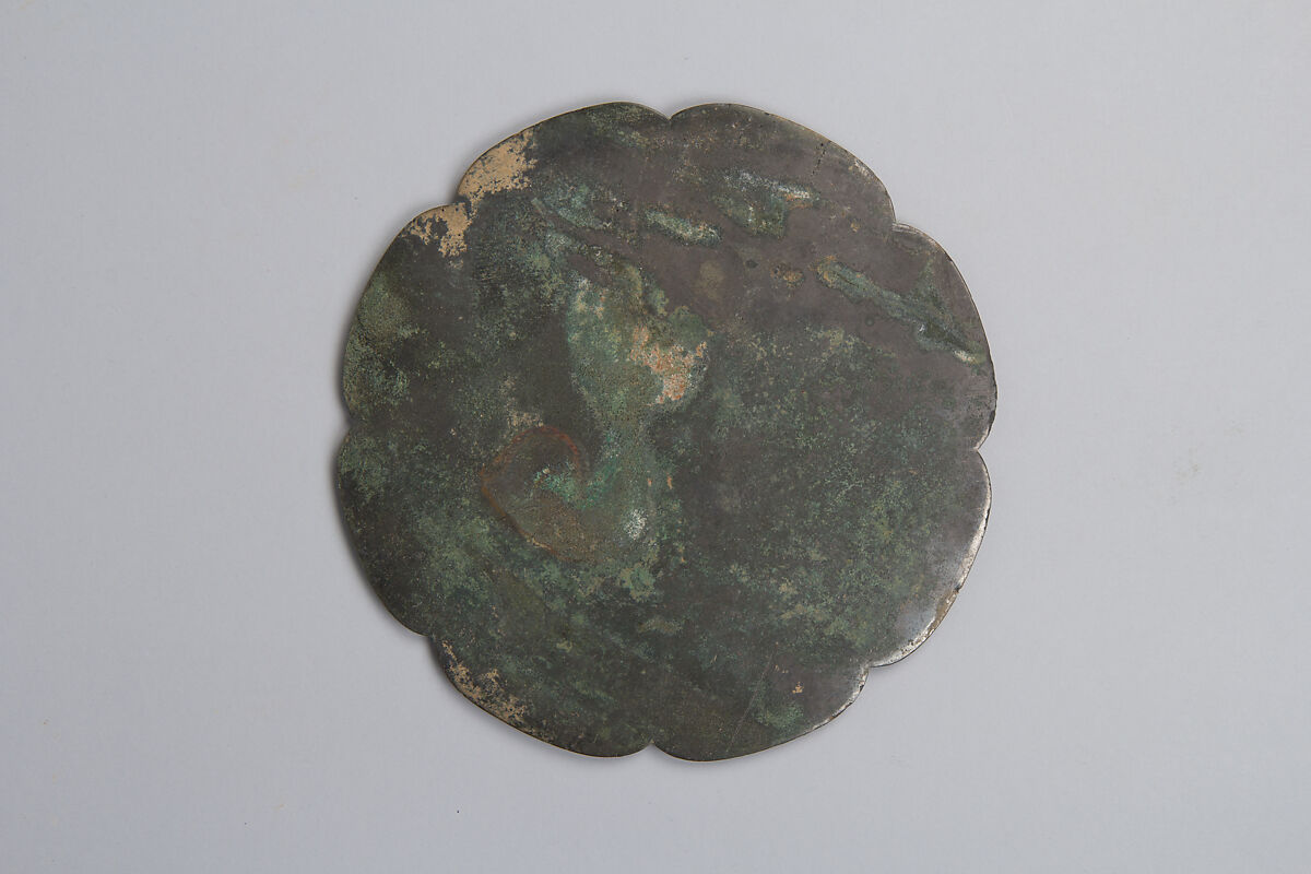 Mirror, Copper alloy, China