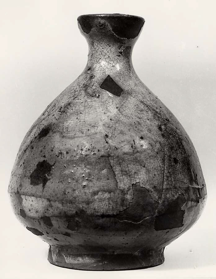 Bottle, Pottery, Korea 