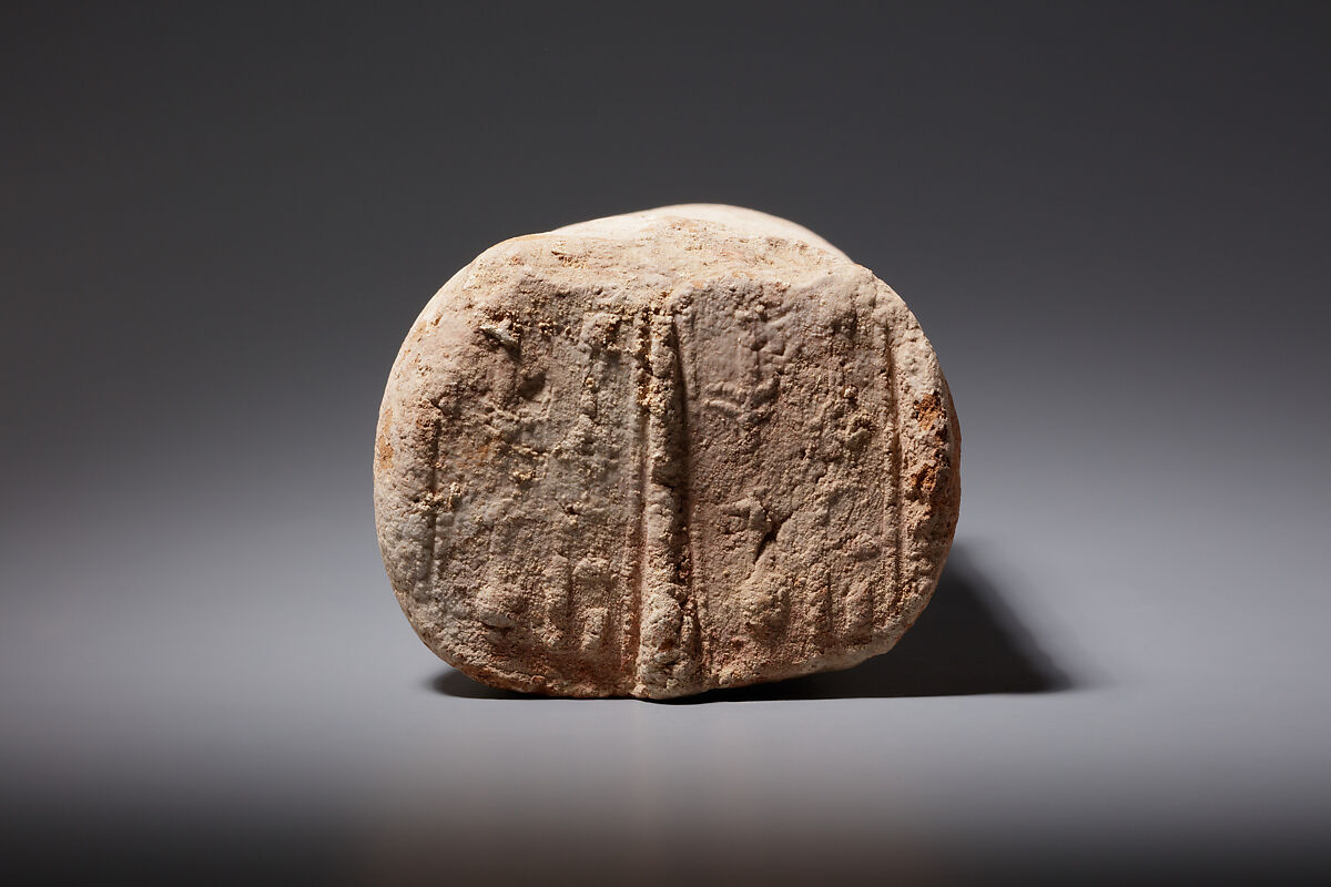 Funerary Cone of the Royal Cup-Bearer Neferrenpet, Pottery 