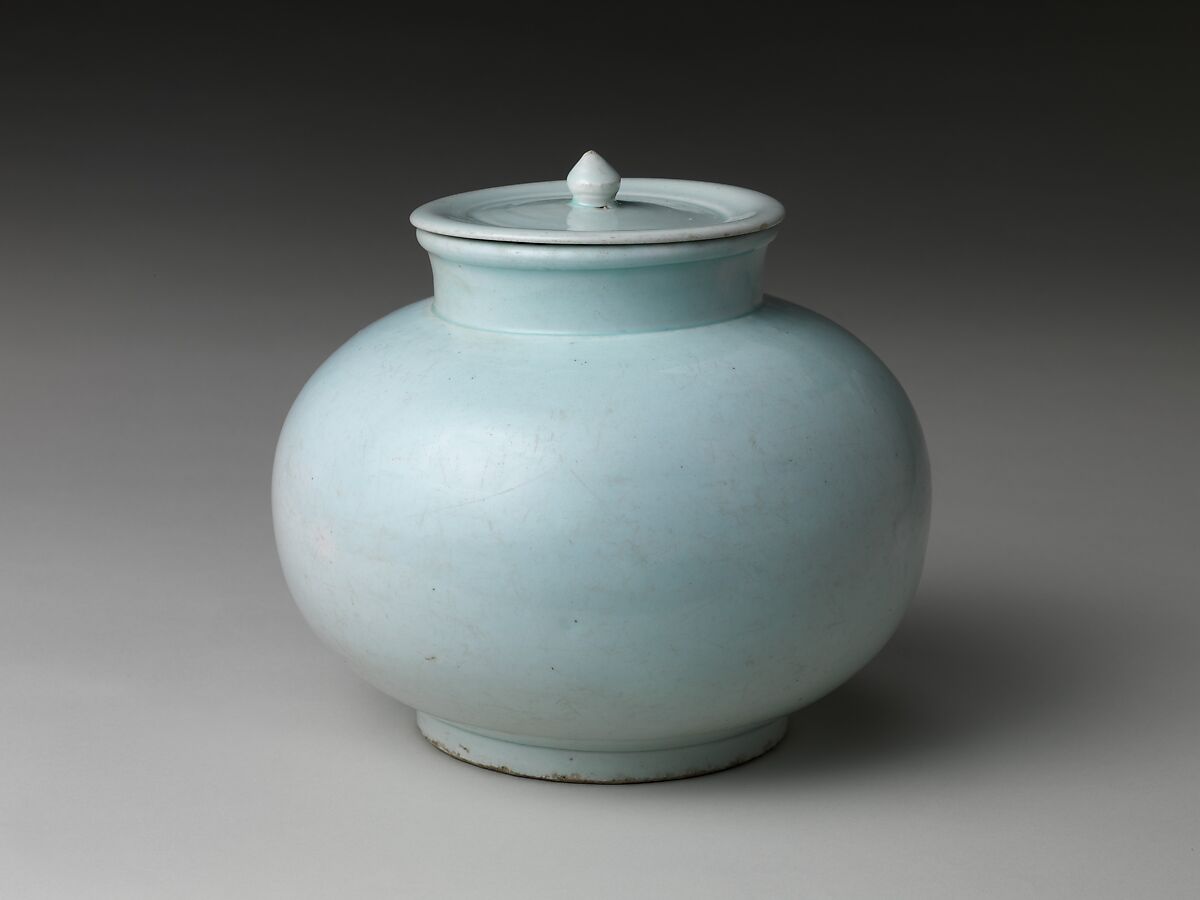 Jar, Porcelain, Korea 