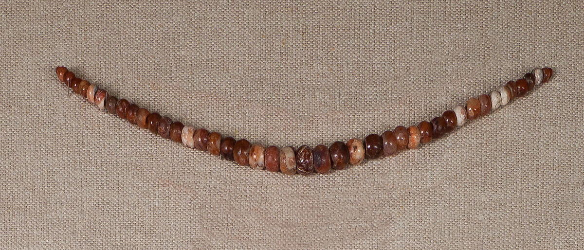 String of Carnelian Ball  Beads, Carnelian 