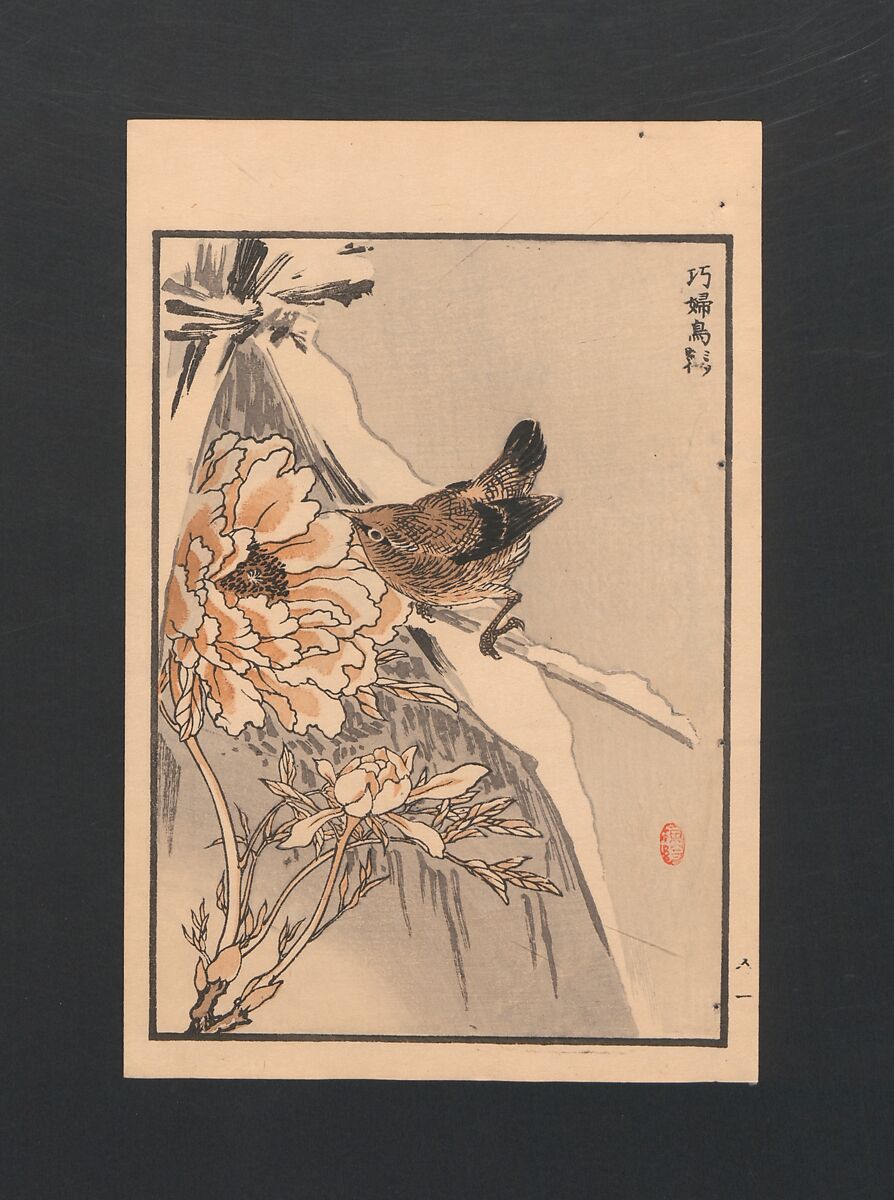 Bairei Picture Album of One Hundred Birds (Bairei hyakuchō gafu) 楳嶺百鳥畫譜, Kōno Bairei  幸野楳嶺 (Japanese, 1844–1895), Set of three polychrome woodblock printed books; ink and color on paper, Japan