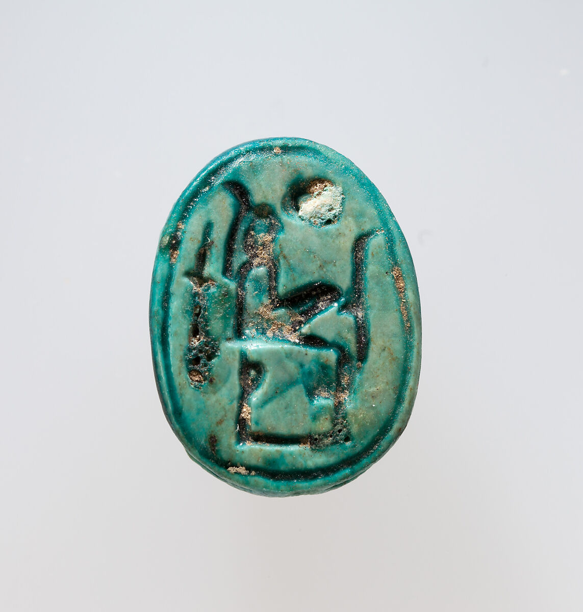 Scarab, Faience 