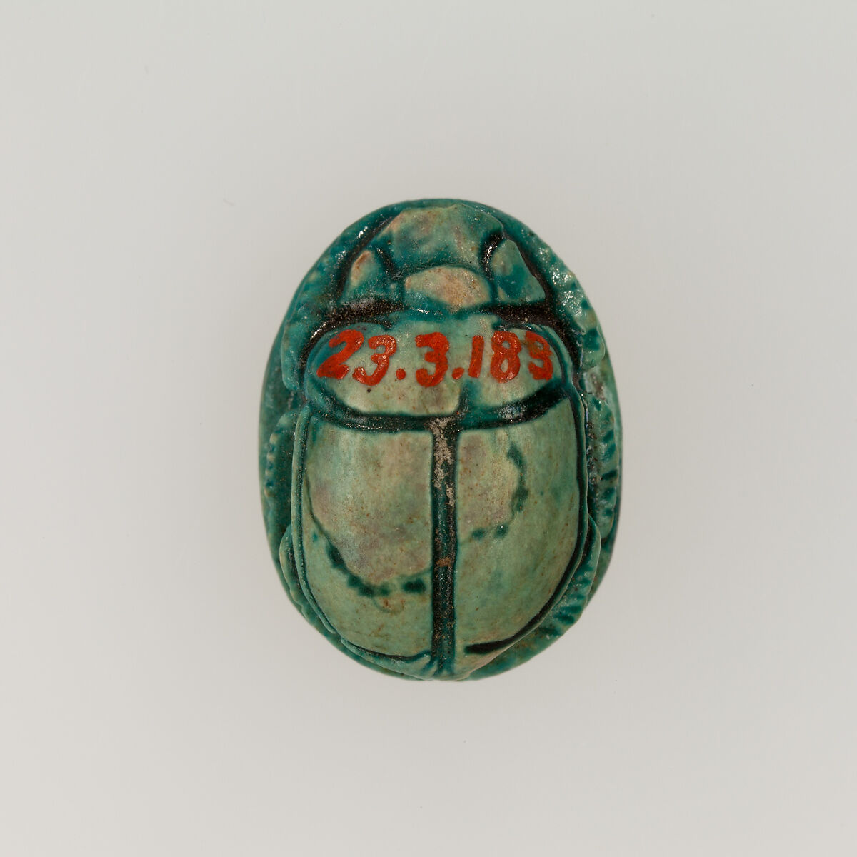 Scarab, Faience