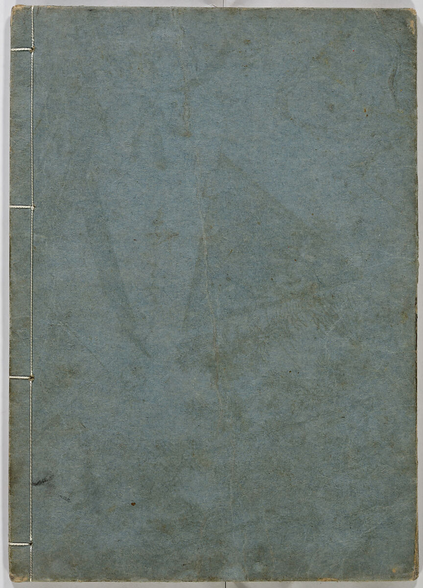 Ehon Genji Monogatari, Terai Shosen, Three volumes; ink on paper, Japan