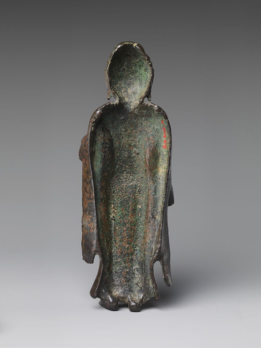 Standing Buddha, Bronze, Korea