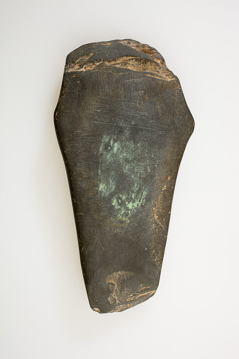 Broken rhomboid palette, Greywacke