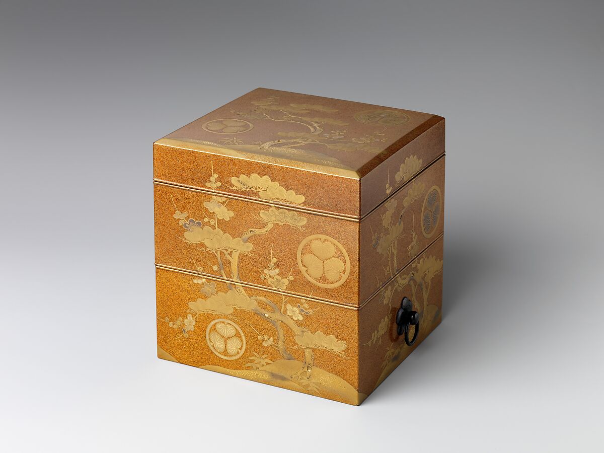 Box from a Marriage Set, Lacquer, Japan 