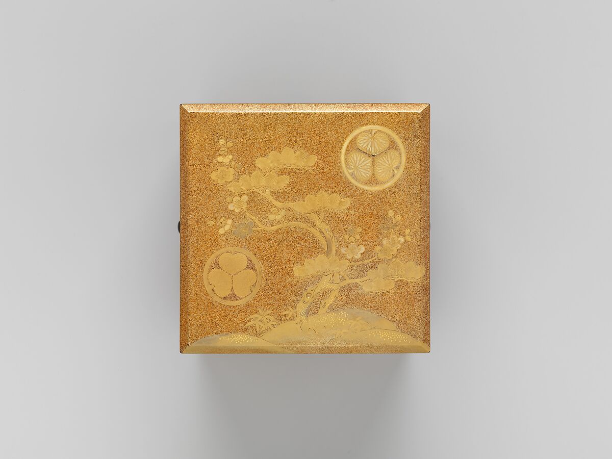 Box from a Marriage Set, Lacquer, Japan