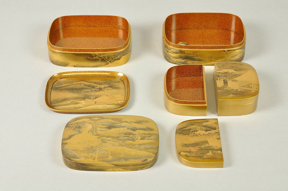 Incense Box, Lacquer, Japan