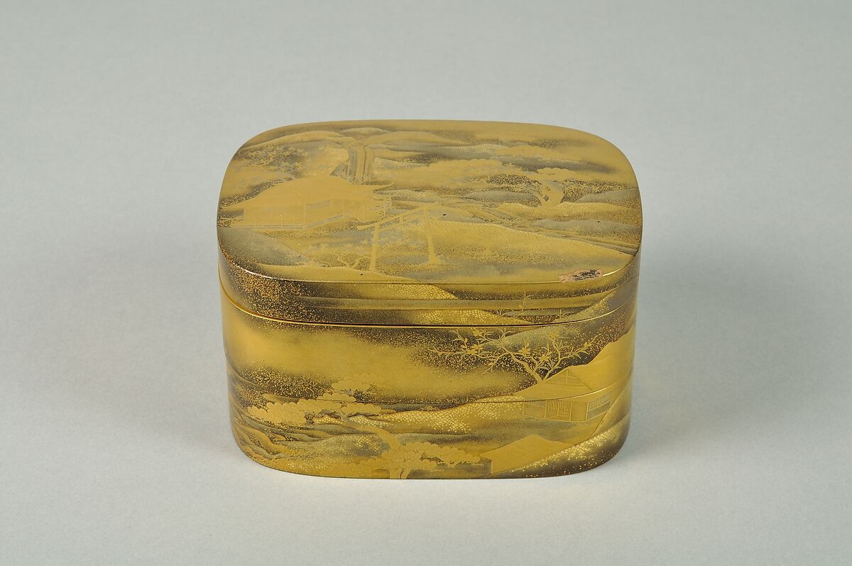 Incense Box, Lacquer, Japan