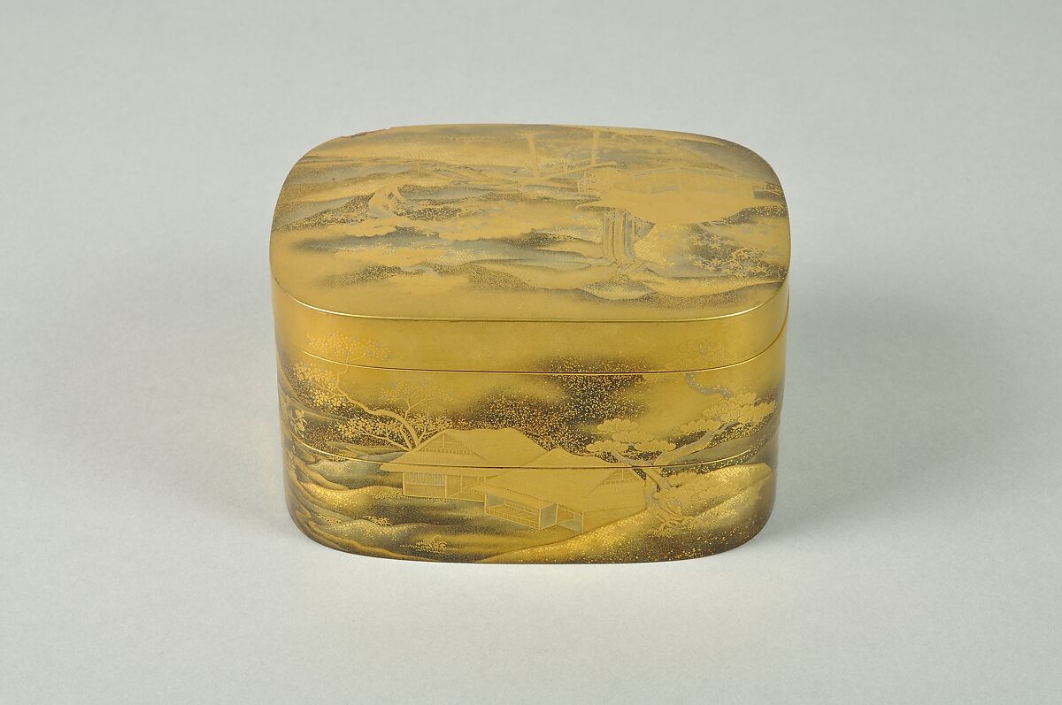 Incense Box, Lacquer, Japan