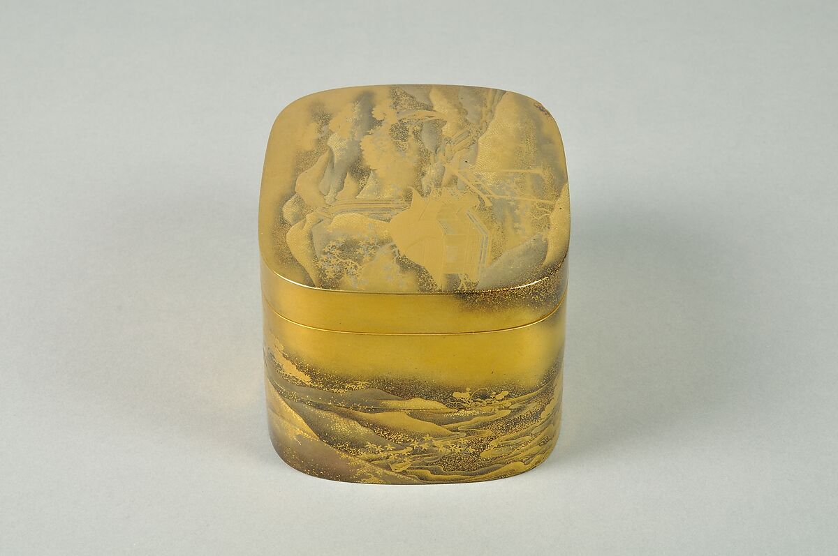 Incense Box, Lacquer, Japan
