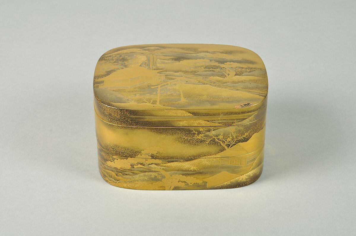 Incense Box, Lacquer, Japan