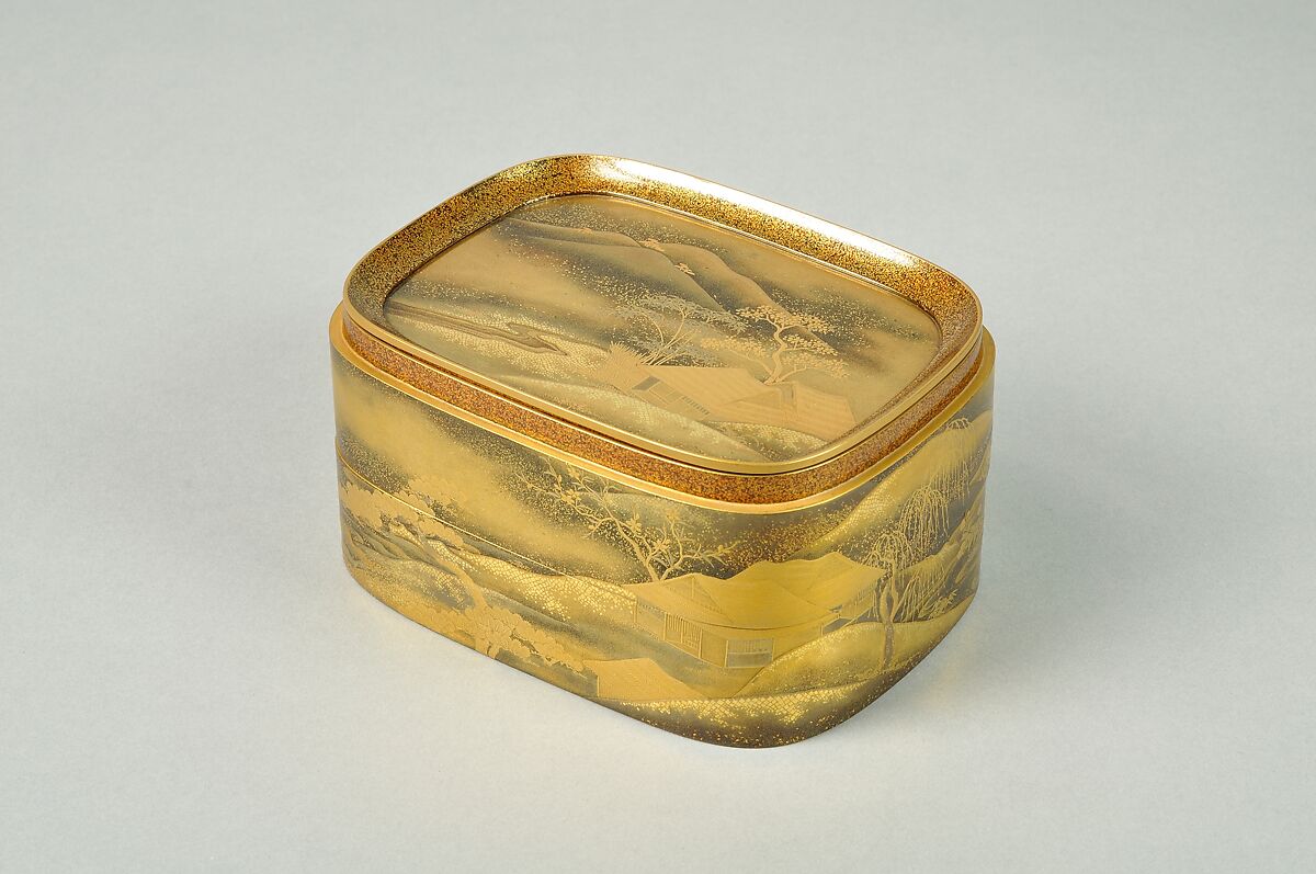 Incense Box, Lacquer, Japan