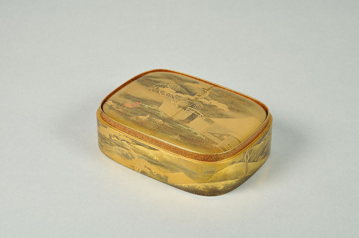 Incense Box, Lacquer, Japan