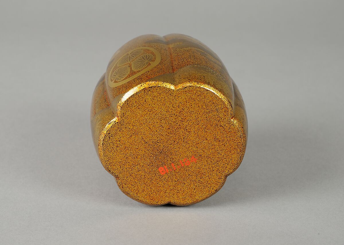 Incense Ash-Pot, Lacquer, Japan