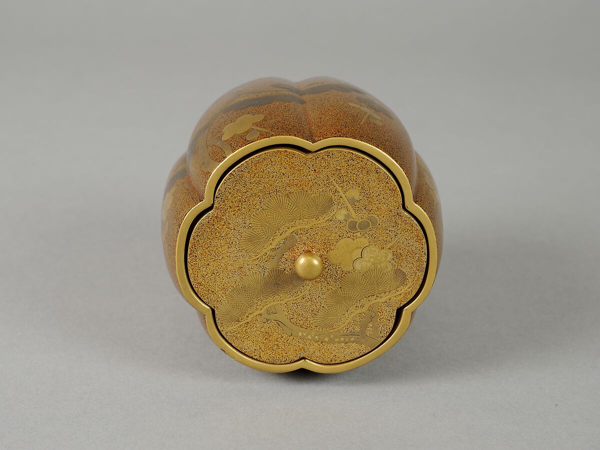 Incense Ash-Pot, Lacquer, Japan