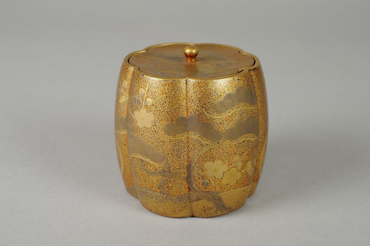 Incense Ash-Pot, Lacquer, Japan