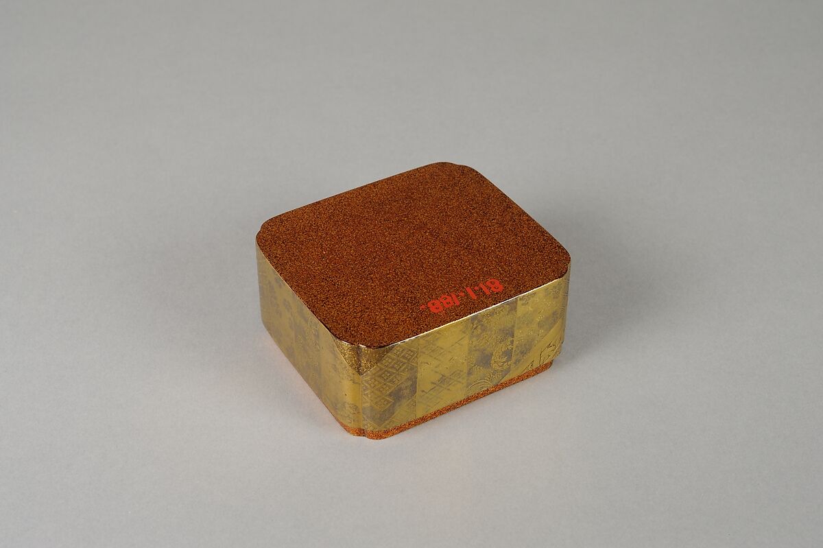 Incense Box, Lacquer, Japan