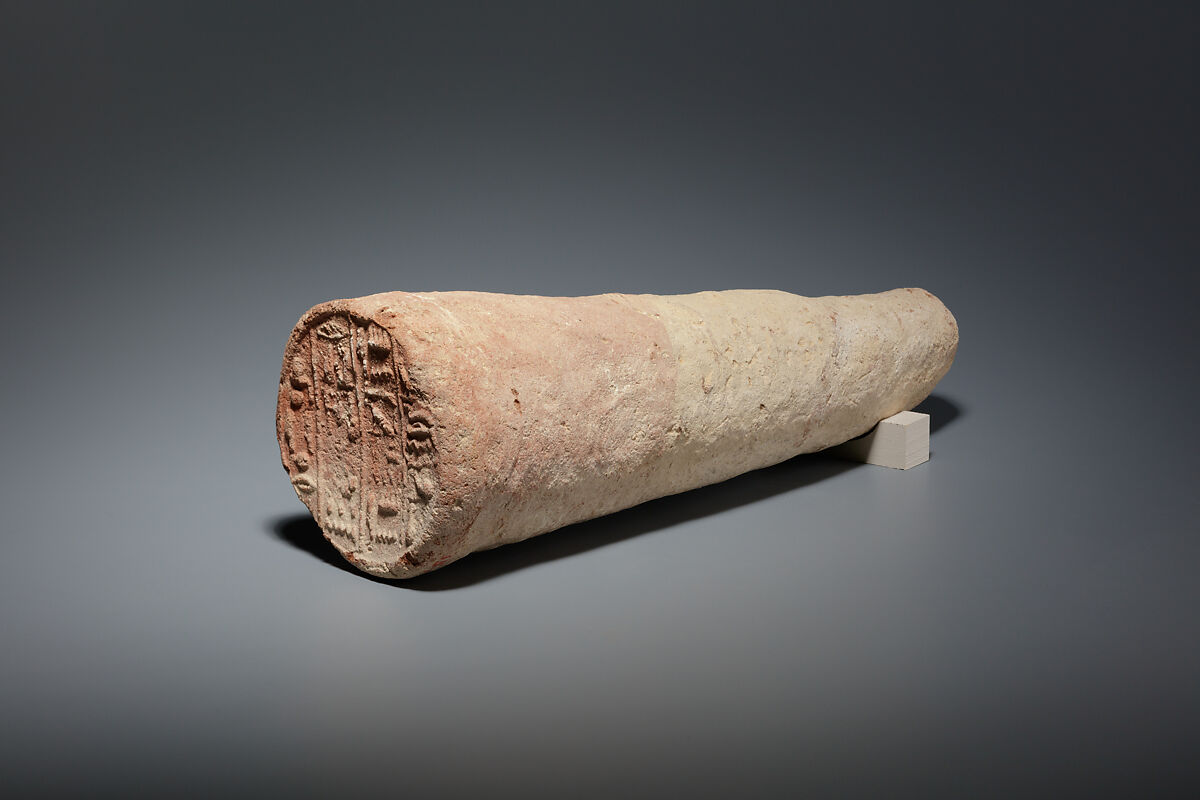 Funerary Cone of the Scribe Amenemopet, Pottery