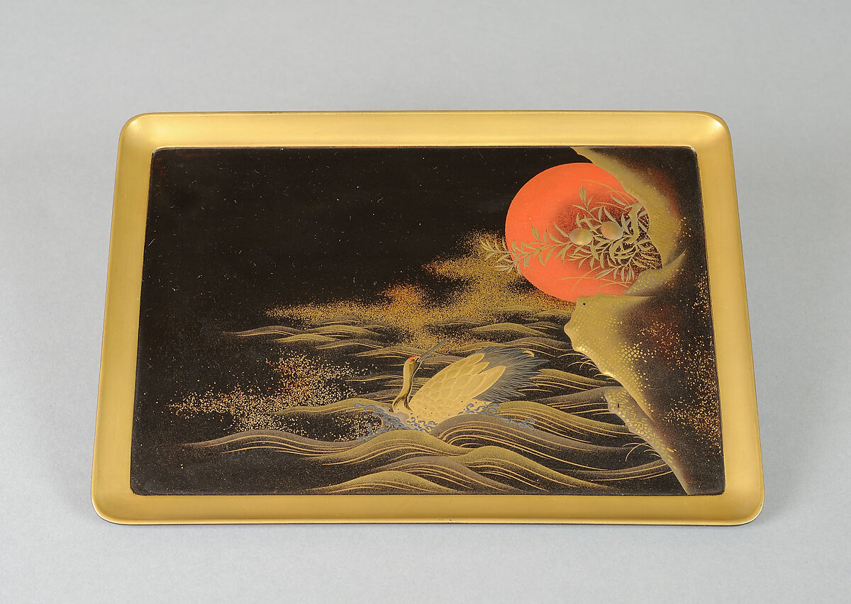 Tray, Lacquer, Japan