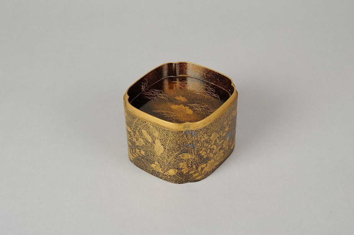 Incense Box, Lacquer, Japan