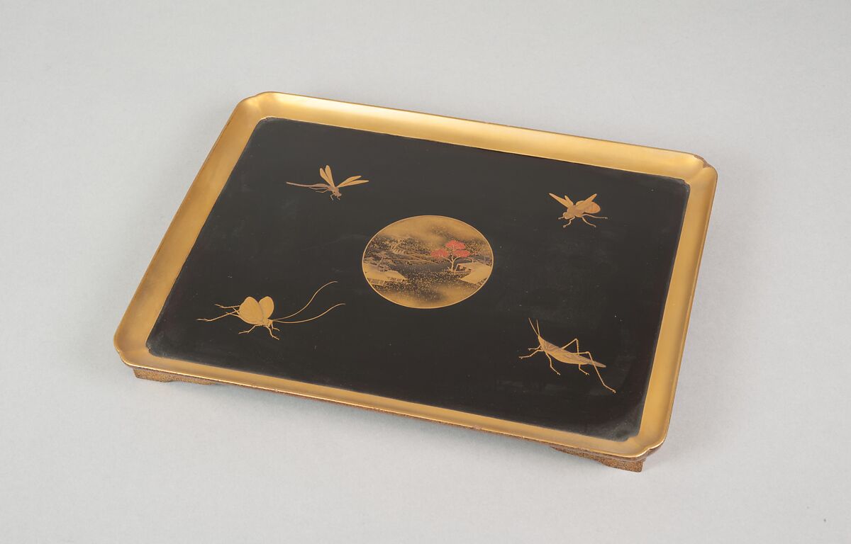 Tray, Lacquer, Japan 