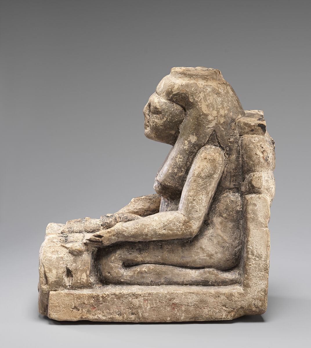 Healing statue of Isis, Limestone