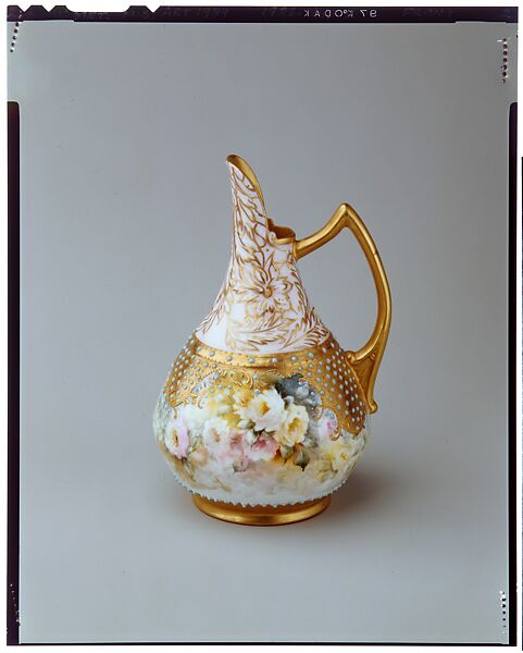 Pitcher, Designed by Kenneth P. Beattie, Porcelain, American