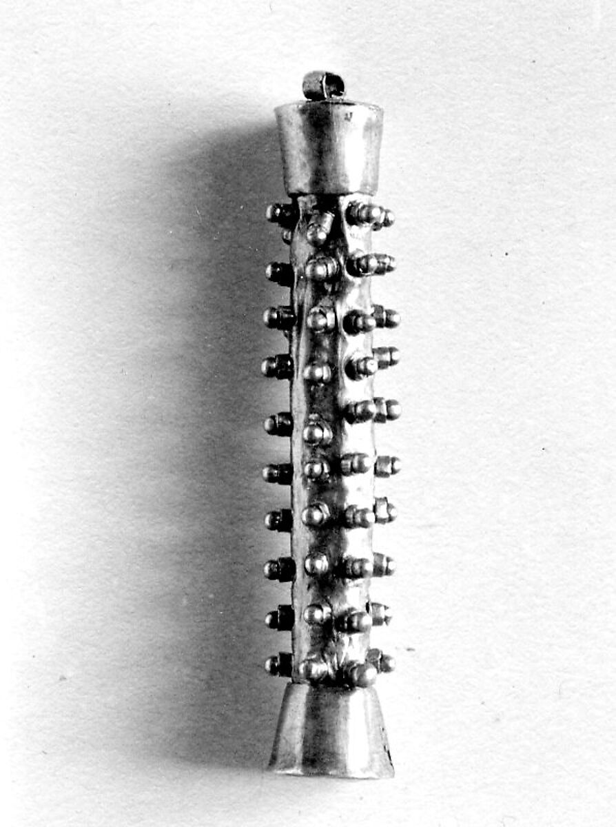 Cylinder amulet, Gold