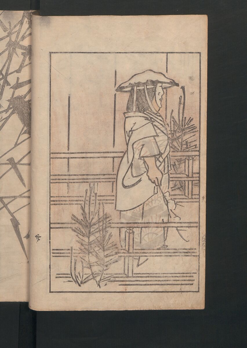 Suiseki Picture Album (Suiseki gafu) 水石画譜, Satō Suiseki 佐藤水石 (Japanese, active 1806–40), Woodblock printed book; ink and color on paper, Japan