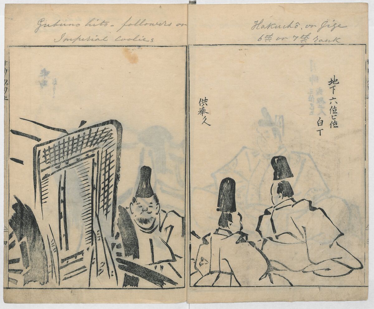 Sketches of People (Jinbutsu sōga) 人物艸画, Kokan 古澗 (late 17th–early 18th century), Ink on paper, Japan