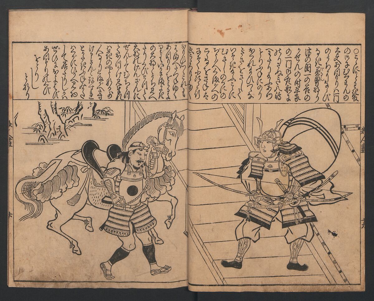 Illustrations of Beautiful Women (Bijin e-zukushi) 美人絵づくし, Hishikawa Moronobu (Japanese, 1618–1694), Set of three woodblock printed books; ink and color on paper, Japan