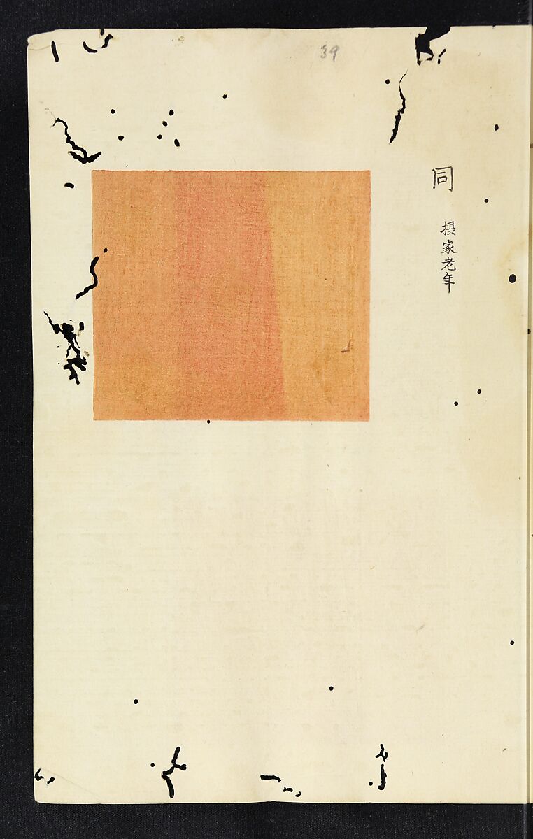Patterns of Brocades Worn at Court (Shōzoku shokumon zue) 装束織文図会, Matsuoka Shiben, Ink and color on paper, Japan